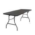 thumbnail image 1 of Mesa Plegable Grande De Plástico 180cm Para Jardín Negra, 1 of 7