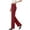 *Wine, variant on VBVC Women's High Waisted Pull-On Dress Pants,Straight Leg Work Trousers For Women,Ladies Stretchy Business Office Slacks with Pockets,Army Green,S-2XL