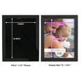 thumbnail image 6 of Wexford Home Textured 8" x 10" Black Picture Frame (Set of 6), 6 of 6