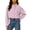 Pink, variant on Women's Casual Jacket Fashionable Loose Zipper With High Neck Sun Long Sleeve Jacket For