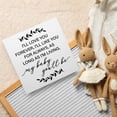 thumbnail image 5 of Zomyto 5"x5" Nursery Decor Wooden Box Sign,Nursery Newborn Baby Boys Girls Bedroom Desk Decor,My Baby You'll Be, 5 of 5