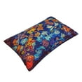 thumbnail image 3 of Balery Colorful Fall Leaves Pillow Covers,Bed Pilowcases,Reversible Plush Throw Pillow Covers End Pillow Encasement,Pillow Case - 14"X20", 3 of 9