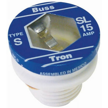 Bussmann - Cooper SL-15PK4 4 Count 15 Amp Time Delay Plug Fuses
