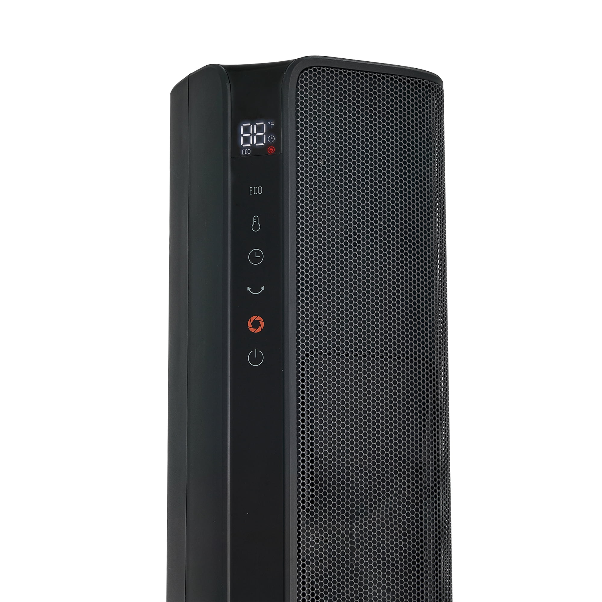 (3 pack) Pelonis 30” Tower Heater, 3 Heat Settings, Digital, Auto Shut Off, 1,500 Watts, Black