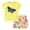 Z-22 Yellow, variant on Gubotare Pjs Sets for Girls Kids Toddler Girl Pajamas Satin Button Down Shirt Top and Shorts 2pcs Pjs Sets Sleepwear 5T 6T (Purple,5-6 Years)