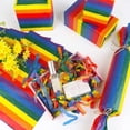 thumbnail image 3 of 100 Sheets Rainbow Tissue Paper Colorful Stripes Art Bulk Colored Gift Wrapping for DIY Craft Gay Pride Party Bags Birthday Wedding Favors,14x20 Inch, 3 of 4