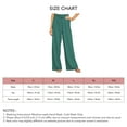 thumbnail image 4 of Pantalones Casuales De Mujer, Pantalones Largos De Pierna Ancha Para Mujer Para La Vida Diaria ANGGREK Verde XXL, 4 of 5