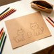 thumbnail image 1 of WEUVEB Papel Kraft Para Marcadores Lápices Y Pasteles Ideal Para Proyectos Creativos, 1 of 6