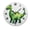 FFclock053, variant on ZXCXRQFa Silent Clocks Cute Zebra Star Wall Clock Silent 10 Inch Battery Operated Non Ticking Round Decorative Wood Quiet Clocks for Bedroom Office School Home