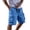 Sky Blue #018, variant on Cargo Shorts for Men Relaxed Fit Drawstring Waist Hiking Shorts Multi Pockets Outdoor Casual Athletic Short Pants, 2XL