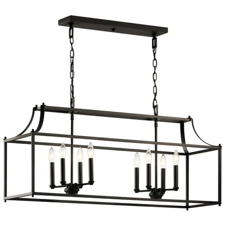 

Farmhouse Eight Light Chandelier Olde Bronze Bailey Street Home 147-Bel-3329947