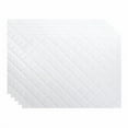 thumbnail image 5 of FASÄDE Quilted Decorative Vinyl 18in x 24in Backsplash Panel in Gloss White (5 Pack), 5 of 7