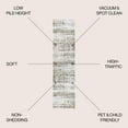 thumbnail image 2 of JONATHAN Y SILK ORCHID 2 x 8 Runner Rug, Tidal Strie - Ivory/Black, SOR202C-28, 2 of 7