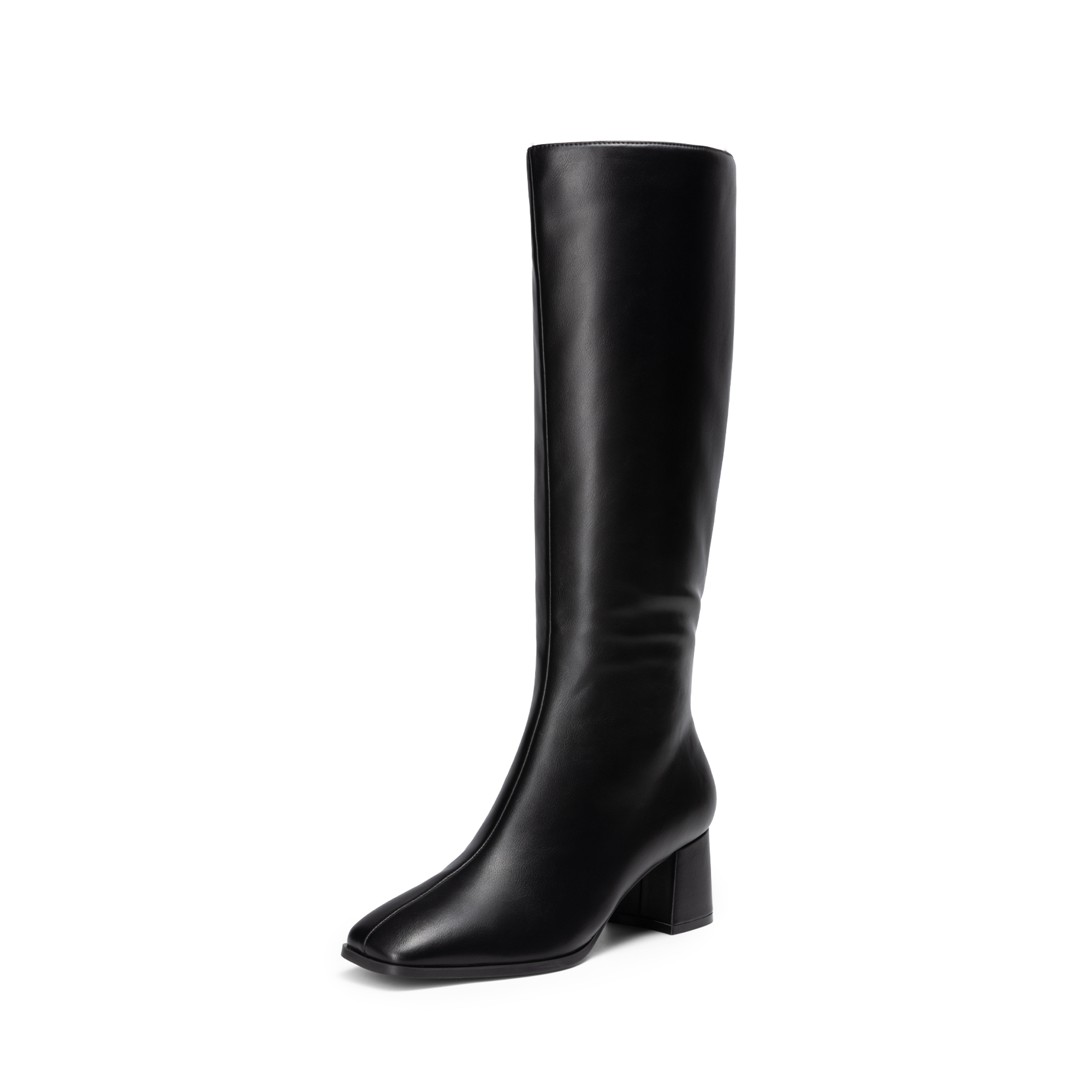 DREAM PAIRS Cowboy Boots for Women Cowgirl Knee High Boots Comfortable Pull On Zipper Chunky Heel Pointed Toe Embroidered Western Boots
