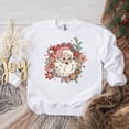 thumbnail image 4 of Floral Santa | Sweatshirt, 4 of 5