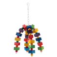 thumbnail image 3 of Juguete De Juego Con Percha Juguete De Loro De Madera, Juguete De Loro Colgante, Para Pájaros De Loro ANGGREK Otros, 3 of 8
