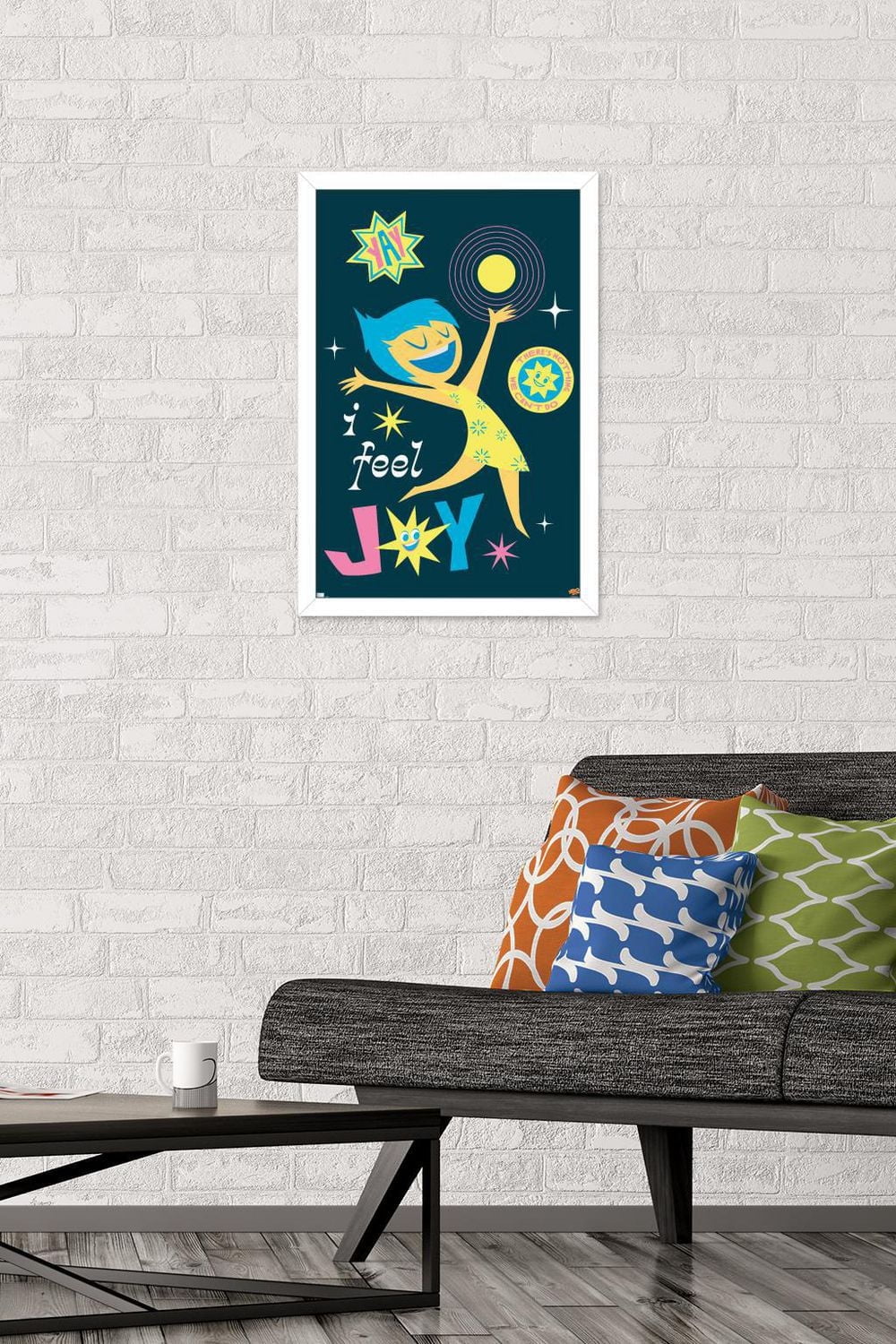 Disney Inside Out 2 - I Feel Joy Wall Poster, 14.725" x 22.375"