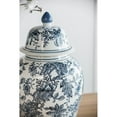 thumbnail image 6 of A&B Home Ginger Jar - Blue White Porcelain Decorative Jar with Lid, Flower Pattern Ceramic Vase Centerpiece Décor, 18 inch, 6 of 6