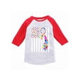 thumbnail image 1 of Awkward Styles Autism Flag Raglan Shirt for Toddlers Autism Awareness Shirts for Kids Autism American Flag Jersey Shirt for Boys Autism Color Flag Baseball Shirt for Girls Autism Gifts for Kids, 1 of 4