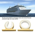 thumbnail image 3 of 2 Pcs Fishing Rod Holder, Easy Installation, Durable and Sturdy, Space Saving, Secure Fixation, Vertical Boat Mounted Fishing Rod Rack for Ships Cars Trucks RVs, Aluminium, 3 of 8