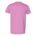 thumbnail image 3 of Gildan T-Shirt Softstyle pour Hommes, m, Orchidée Radiant Chiné, 3 of 3