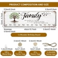 thumbnail image 2 of 1 Set Wooden Family Birthday Reminder Calendar BoardBirthday Family Tree Board With Tags DIY Birthday Tracker Hanging Plaque 12x40cm/4.7x15.5inch for Home Decoration Friends, 2 of 7