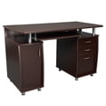 thumbnail image 6 of Techni Mobili 47"W Computer Desk Chocolate (RTA-4985-CH36), 6 of 9