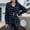 Blue, variant on iHPH7 Womens Shacket Women's Outerwear Plaid Jacket for Woman Casual Outerwear Plaid Shacket Women's Fashion Womens Jacket Black L