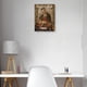 thumbnail image 2 of Cuadro Decorativo - La Virgen adorando al Niño Jesús con dos santos (siglo XVIII) Jr  Impresión en canvas, estrechado., 2 of 2