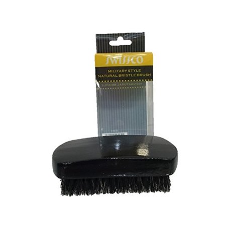 Swissco Military Style 100 Natural Black Boar Bristle Hair Brush