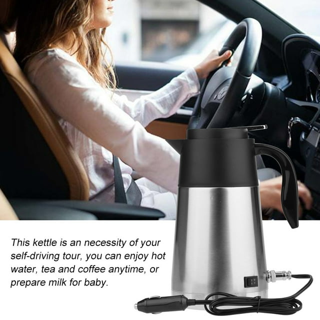 Car Kettle, Easy To Use 1300ml Large Capacity Water Heater, For Home Office
