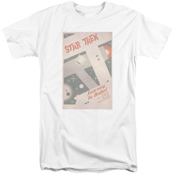 Star Trek Tos Episode 39 Adult Tall T-Shirt 18/1 T-Shirt White