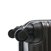 InUSA Resilience 3-Piece Hardside Luggage Sets with Spinner Wheels, Handle, Trolley, (20/24/28), Charcoal