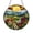 Acrylic 3.5 Inch, variant on Sunrise Mountain Flower Glass Suncatcher Window Hanging, Calm Scenic Artwork, Cozy Home Decoration