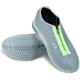 thumbnail image 1 of Fundas de zapatos impermeables de silicona reutilizables con cremallera, protectores de zapatos de goma de silicona antideslizantes Feliz Sencillez, 1 of 5