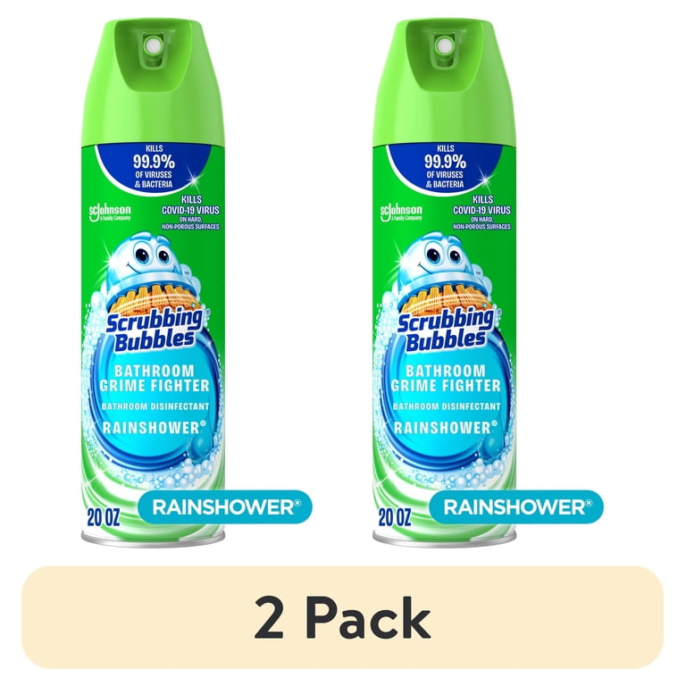 Scrubbing Bubbles Bathroom Grime Fighter Spray, 2 Pack photo 1