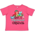 thumbnail image 3 of Inktastic Have a Mermaid Christmas with Crab and Seashell Boys or Girls Toddler T-Shirt, 3 of 5