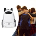 thumbnail image 6 of FVDPWYE Drawstring Basketball Backpack Basketball Carry Bag Organizer Sackpack with Shoe White, 6 of 9