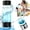 Black, variant on LC-dolida Hydrogen Water Bottle, 460ml Portable SPE/PEM Tech Hydrogen Water Machine with LED Light, 1800PPB Hydrogen Concentration for Home Office Gym Travel (Silver)