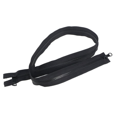 OFFIGAM Jacket Zipper Replacement Zipper Black Resin 1Pack