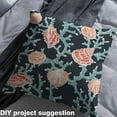 thumbnail image 2 of Homewish Orange Conch Fabric by the Yard 1 Yard,Ocean Coral Home Decor Fabric by the Yard,Sea Sealife Theme Sewing Fabric For Girls Kids,Ultra Soft Home Decor, 2 of 6