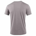 thumbnail image 4 of Gunia Cooling Shirts Mens Workout Gym Shirts Short Sleeved Ice Silk Round Neck Outdoor Casual Breathable Quick Drying Tees For Running Athletic Sport Tops Tshirt For Men Light Gray 4Xl, 4 of 5
