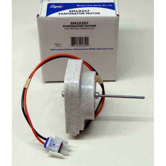 SM10257 SUPCO for WR60X10257 GE Refrigerator Fan Motor PS1766252 AP4318644