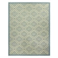 thumbnail image 4 of Gertmenian Paseo Bran Transitional Damask Oasis and Sand Outdoor  Area Rug, 5x7, 4 of 9