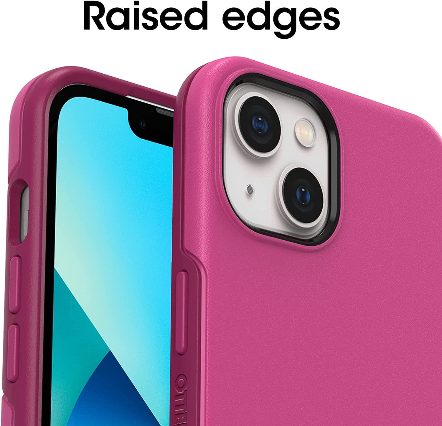 OtterBox Symmetry Series Antimicrobial Slim Case for iPhone 13, Pink