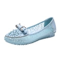 thumbnail image 2 of AUDeals Women's Ballet Flats Rhinestone Lace Slip On Mary Jane Dress Shoes for Wedding Work and Daily Walking, 2 of 8