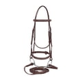 thumbnail image 2 of Henri de Rivel Advantage Fancy Raised Snaffle Bridle With Laced Reins, 2 of 10