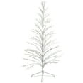 thumbnail image 4 of Northlight Lighted Cascade Twig Outdoor Christmas Tree - 6' - White - Clear Lights, 4 of 9