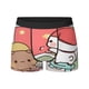 thumbnail image 3 of Calzoncillos tipo bóxer transpirables para hombre, ropa interior, regalo, con diseño de oso panda, Bubu Dudu, 3 of 5