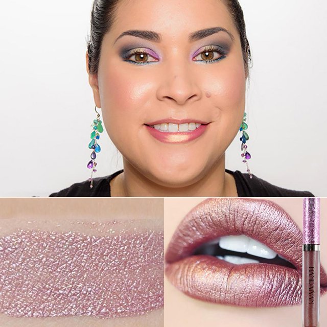 HANDAIYAN Diamond Pearly Lip Gloss Impermeable Glitter Lip Makeup Liquid (6) Ndcxsfigh Nuevos Originales